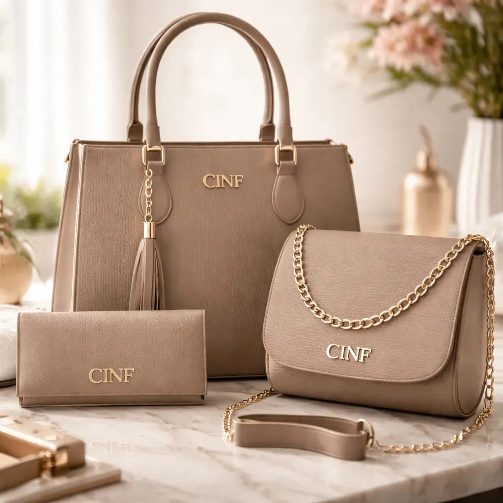 Kit Bolsas Feminina Transversal Média + Tira Colo + Carteira - imagem 2